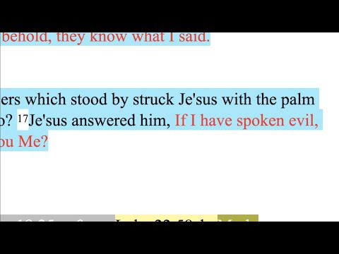 650. 5th Amendment Origin. No Self-Incrimination. John 18:18-24