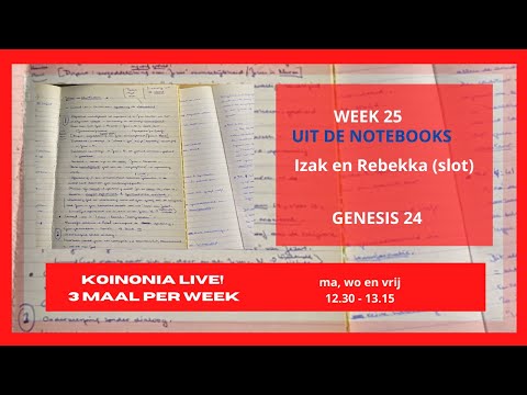 De keuze van Rebekka en het huwelijk met Izak - Genesis 24:50-67