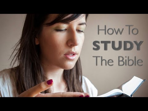 “How To Study The Bible” - (Ephesians 3:3-5; 2 Timothy 2:15)
