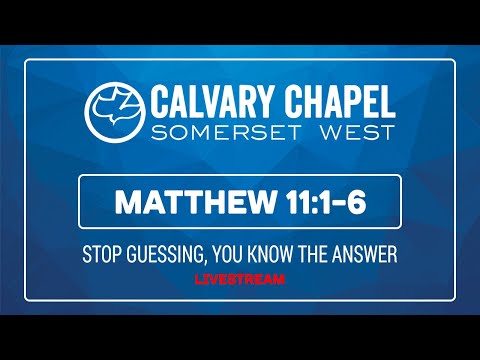 Matthew 11:1-6