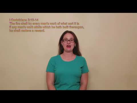 I Corinthians 3:13-14 - Week 28 for Scripture Spies