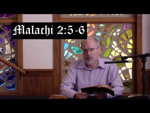 The Burden of Malachi 2:5-6 Levi's Covenant of Peace