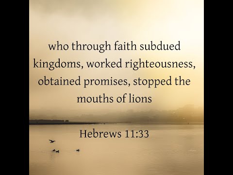 FGPC USA Bible Study with Bro.Joseph Dixon - October 20th, 2021- Hebrews 11:33