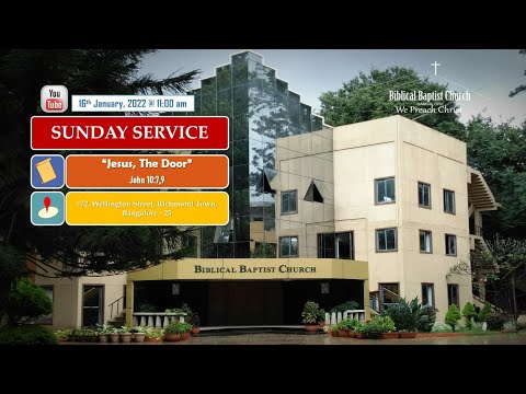 "JESUS, THE DOOR" (JOHN 10:7-9)