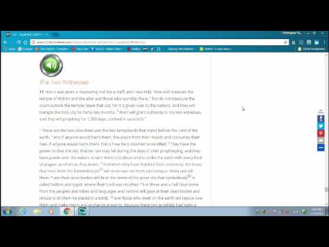 Hebrews 9:1-14; Revelation 11:1-13