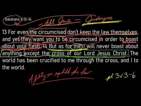 Galatians 6:11-18 // The Final Words of the Book of Galatians