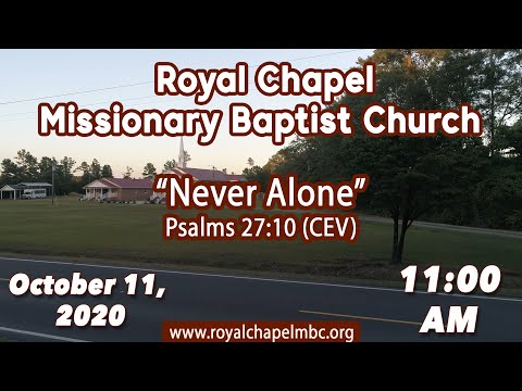 "Never Alone" - Psalms 27:10 (CEV)