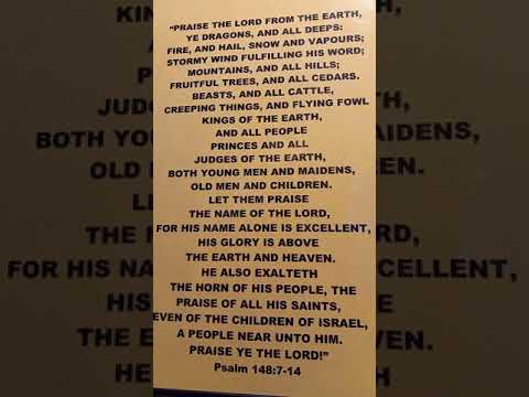 Psalm 148:7-14, The Holy Bible, KJV
