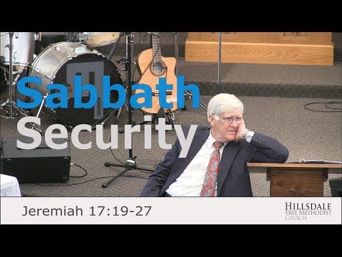 Sabbath Security - Jeremiah 17:19-27