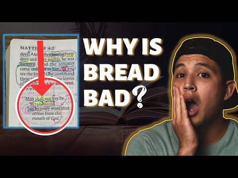 What It REALLY Means That Man Shall Not Live By Bread Alone | Beginners Bible Study In Matthew 4:4