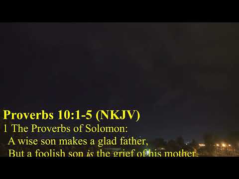 Proverbs 10:1-5
