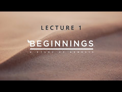 Lecture 1 // God creates the universe Ex-Nihilo - Genesis 1:1-25