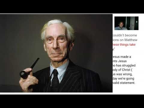 This Generation Shall Not Pass Until, What Generation? Bertrand Russell's Doubt, Matthew 24:34-35