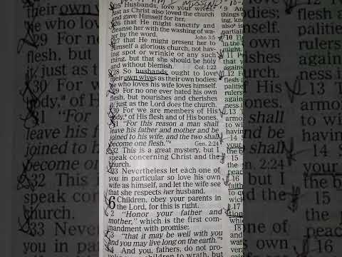 Start your day with "Good Morning Scripture!" ???? ☕️ [Ephesians 5:25-32]