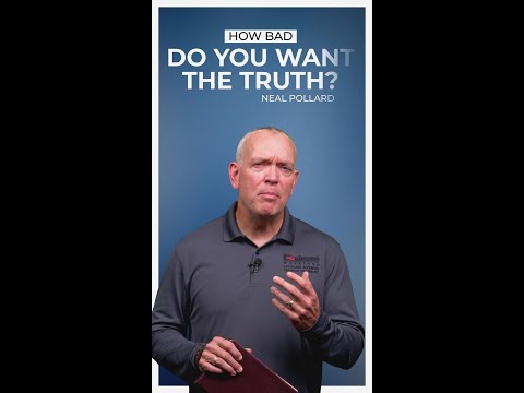 How bad do you want the truth?