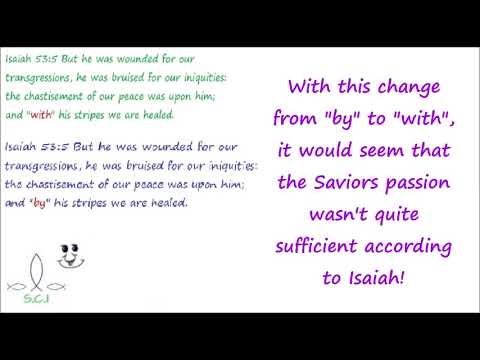 By His Stripes We Are Healed Daniel 7:25 Effect