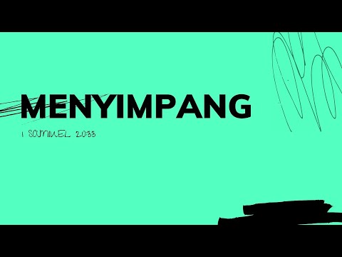 Menyimpang | 1 Samuel 20 : 33