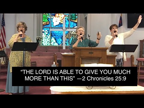 “THE LORD IS ABLE TO GIVE YOU MUCH MORE THAN THIS” —2 Chronicles 25:9
