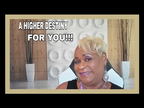 "A Higher Destiny and Purpose For You"  Proverbs 10:29