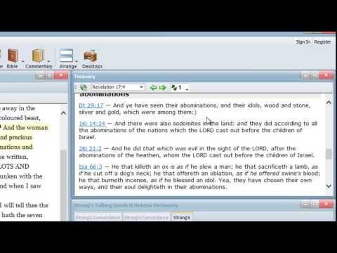 Revelation 17:4 Bible prophecy teaching