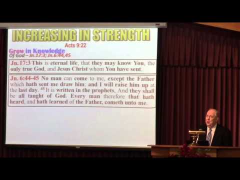 "Increasing In Strength - Acts 9:22"