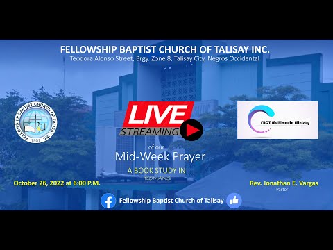 Romans 16:24 | Daryl Torillo (10/26/22)