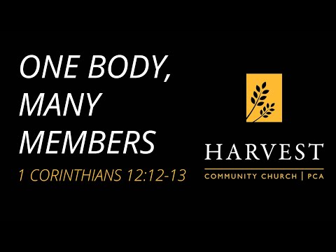 Sermon on 1 Corinthians 12:12-13 -  “One Body, Many Members” by Pastor Jacob Gerber