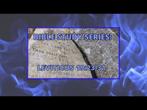 Leviticus 19:23-31
