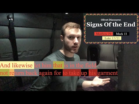 573. Don't Pack or Grab a Coat; Just Run. Matthew 24:17-18, Mark 13:15-16, Luke 17:31