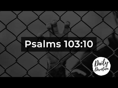 Daily Devotion || 11.09.2020 || Psalms 103:10 || Mrs. Thangam Selvarajan