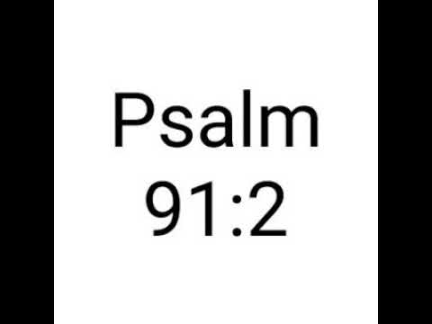 Today's  Manna | Psalm 91 :2 | Bhanjansanhita 91:2 | Inspiring Sermons| Biblical Sermons|
