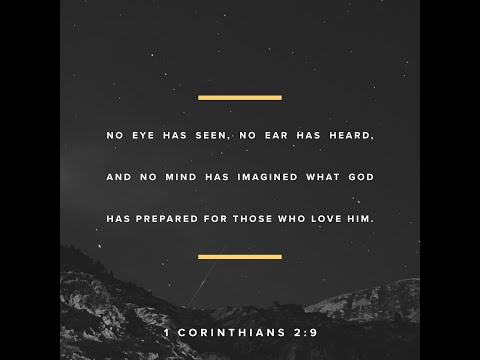 1 Corinthians 2:7‭-‬10 NIV