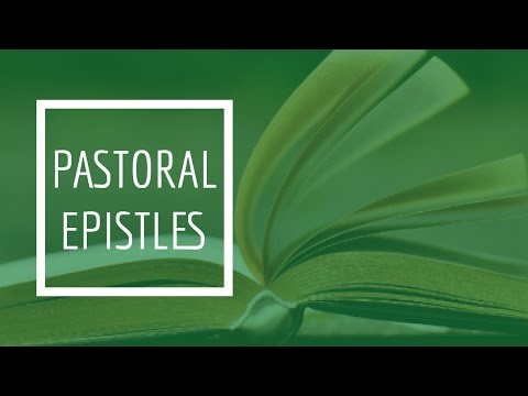 (5) Pastoral Epistles - I Timothy 3:1-6