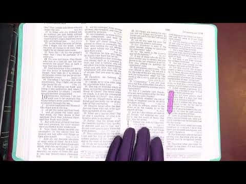 8/29/22, Psalm 44, Proverbs 29, 1 Corinthians 11:17:34, Isaiah 11:1-12:06 Old & New Testament Read