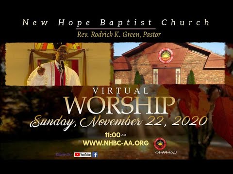 November 22, 2020 Sermon: Be Thankful for What You Got (Luke 17:12-19; I Thessalonians 5:18)