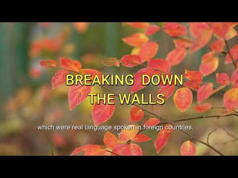 Breaking Down the Walls  (Acts 10:1-5)  Mission Blessings
