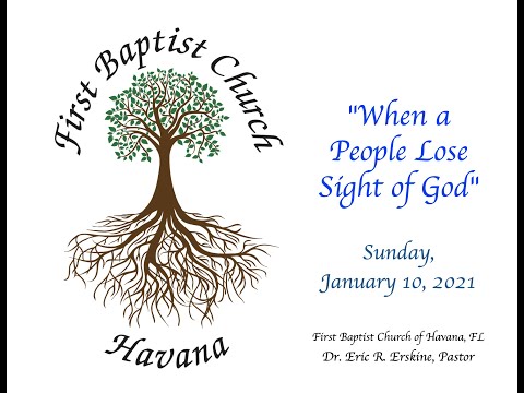 When a People Lose Sight of God (1 Kings 22:51-53, 2 Kings 1:1-18)
