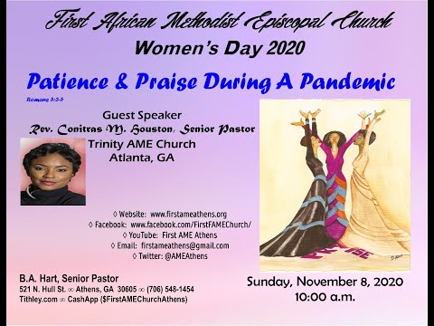 First AME Athens 11/8/2020 "Even in a Pandemic” (Ruth 1: 14-22)