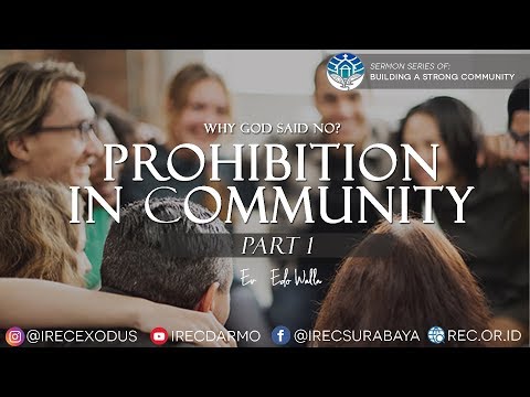 PROHIBITION IN COMMUNITY Part I (Leviticus 19:9-14).  EV. EDO WALLA