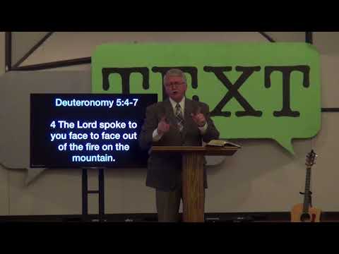 The First Commandment (Deuteronomy 5: 4-7) by Gerald Stinson