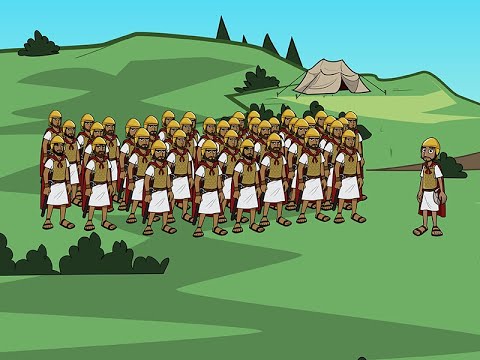 5/30/21 Preschool Lesson - Gideon’s Army (Judges 7:1-8)