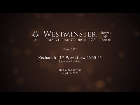 Zechariah 13:7–9, Matthew 26:30–35 - Strike the Shepherd