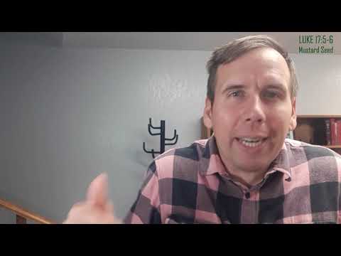 Luke 17:5-6 in Three minutes, "Faith like a mustard seed"