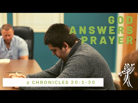 God Answers Prayer & Grants Peace | 2 Chronicles 20:1-30 | Pastor Dan Scanish