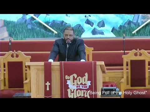 May 16, 2021 "Being Full of the Holy Spirit!" Luke 4:1, 13-15 Pastor Brendan A. Jenkins