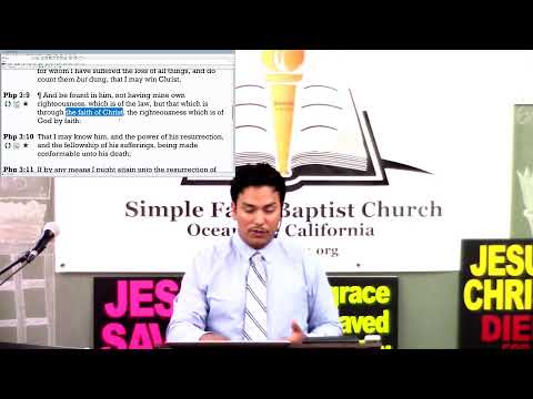 Mid-Week Service | Acts 24: 25-27 KJV Part 71 "Reasoning of righteousness"