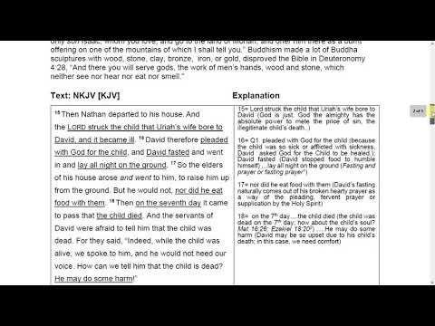 "Jedidiah"  2 Samuel 12:15-31