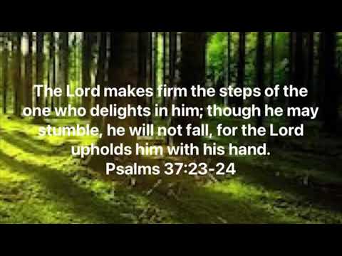 Scripture Memory Song Psalm 37:23-24 NIV