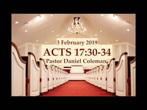 This Week at Providence: 2/3/19 (Acts 17:30-34)