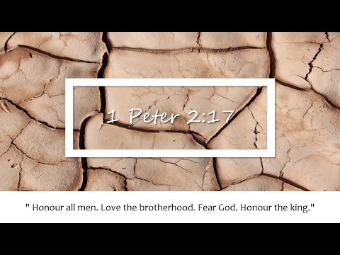 1 Peter 2:17